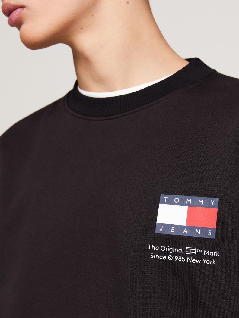 Polerón Essential Con Logo Negro Tommy Jeans-3
