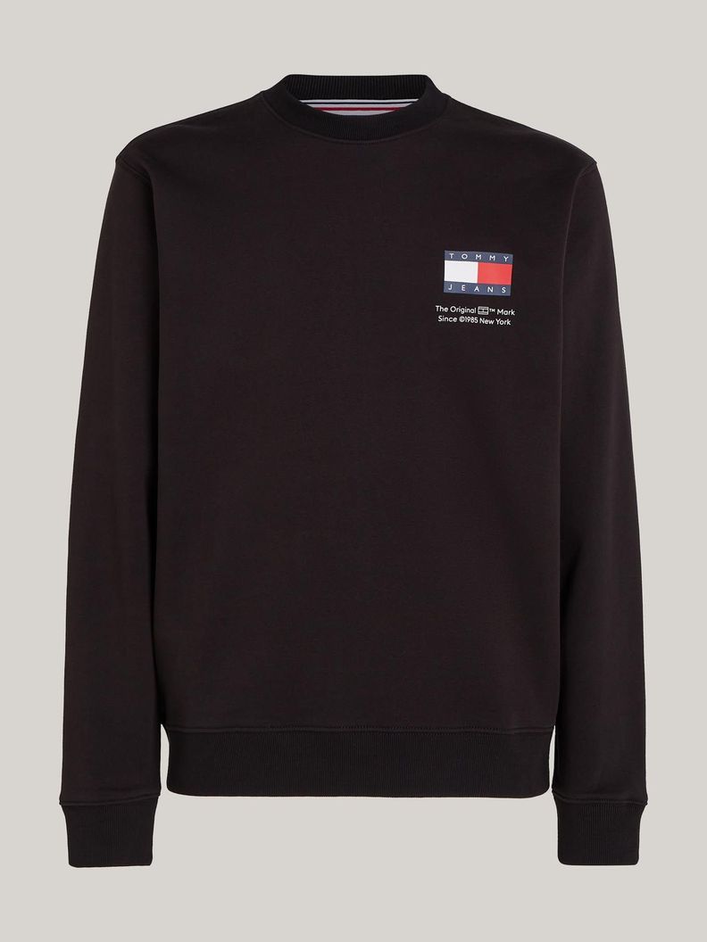 Polerón Essential Con Logo Negro Tommy Jeans-4