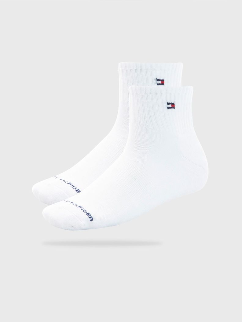 Pack De 6 Par Sport  Calcetines Blanco Tommy Hilfiger-0