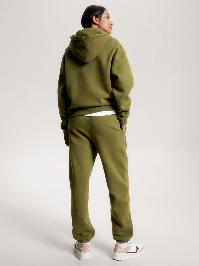 Polerón Hoodie Con Logo Varsity Verde Tommy Hilfiger-2