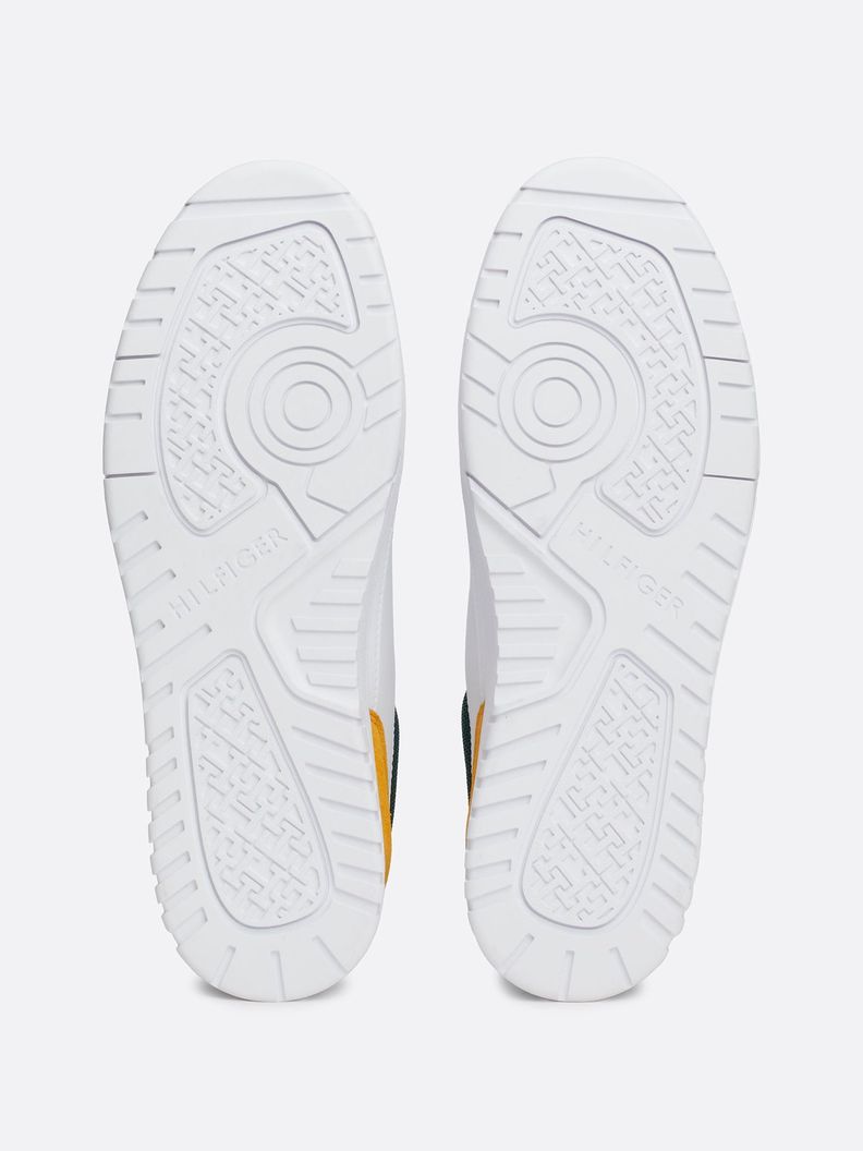 Zapatillas Basket Core-De Cuero Blanco Tommy Hilfiger-3