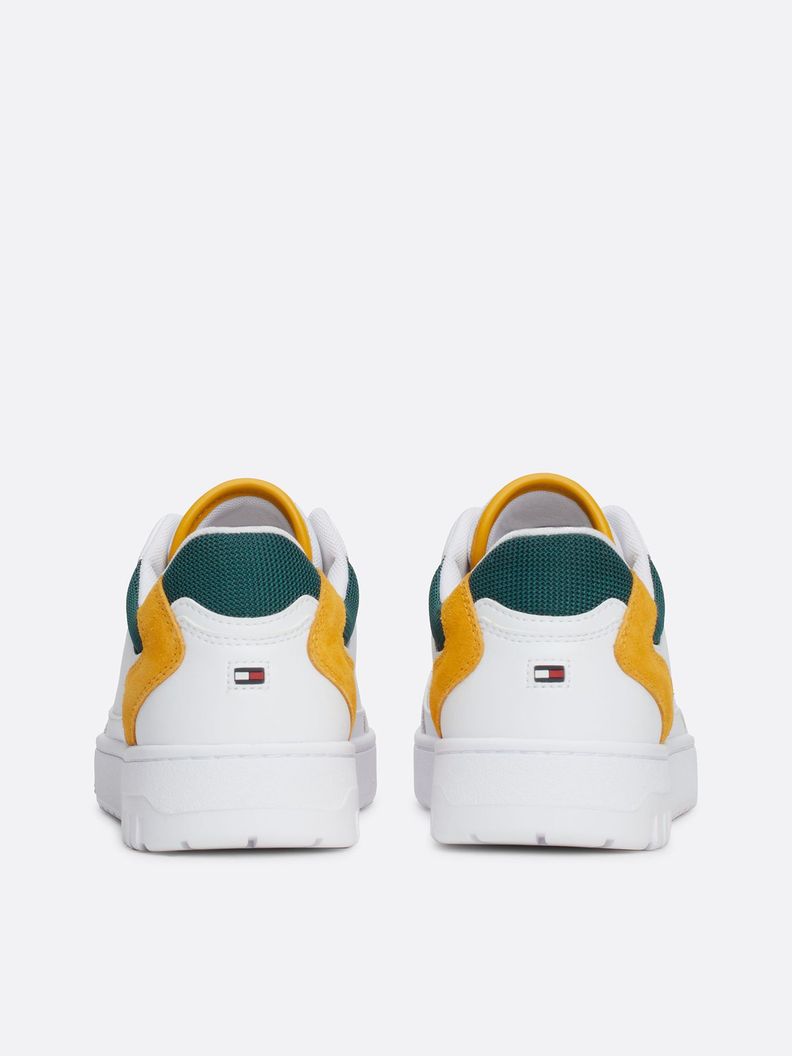 Zapatillas Basket Core-De Cuero Blanco Tommy Hilfiger-7