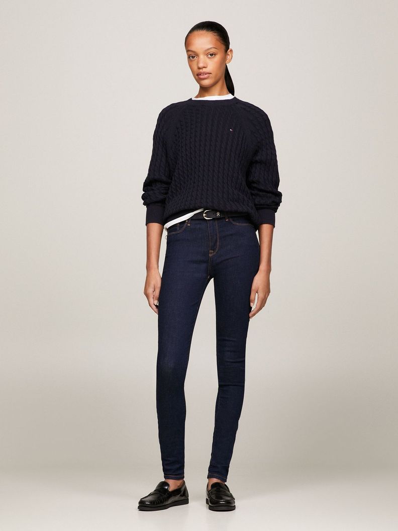 Jeans Como Heritage Skinny Azul Tommy Hilfiger A2-0