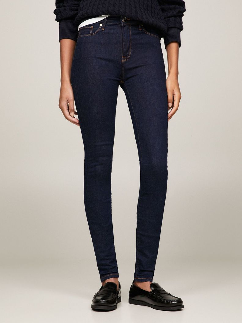 Jeans Como Heritage Skinny Azul Tommy Hilfiger A2-1