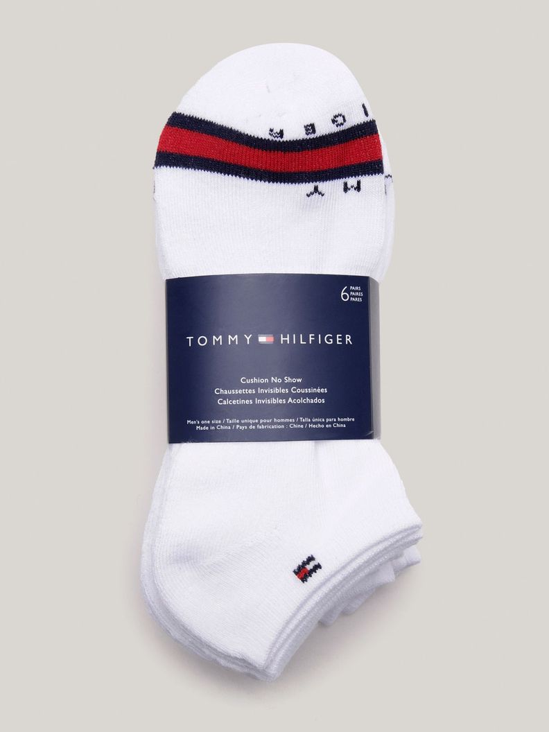 Pack De 6 Calcetin Sport-Athletic Blanco Tommy Hilfiger-3