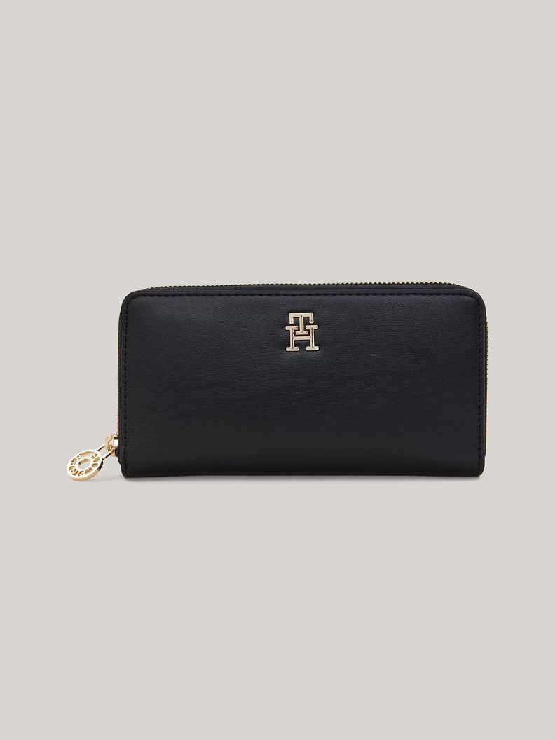 Billetera Distinct Con Cierre Negro Tommy Hilfiger-0