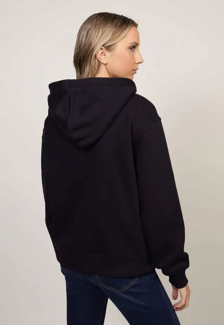 Polerón Hoodie Logo Bordado DW5 Azul Tommy Hilfiger-2