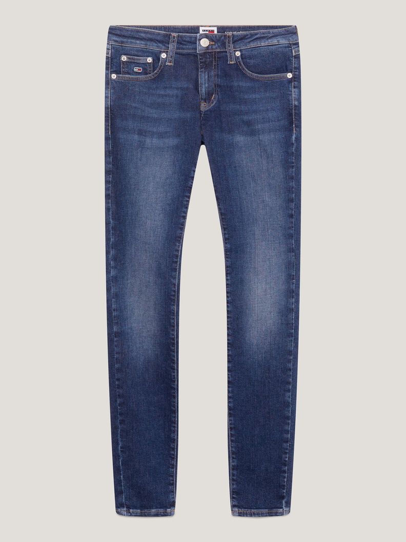 JEANS SOPHIE SKINNY DE TALLE BAJO AZUL TOMMY JEANS-4