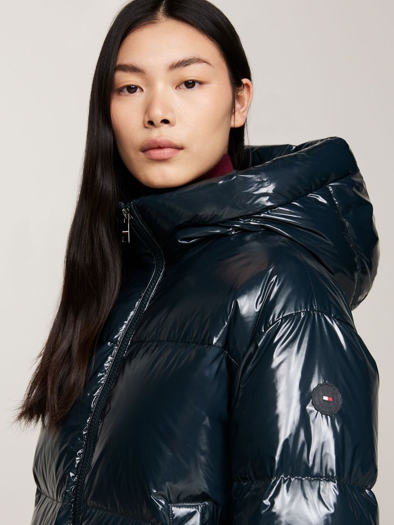 Parka New York Gloss Azul Tommy Hilfiger-3