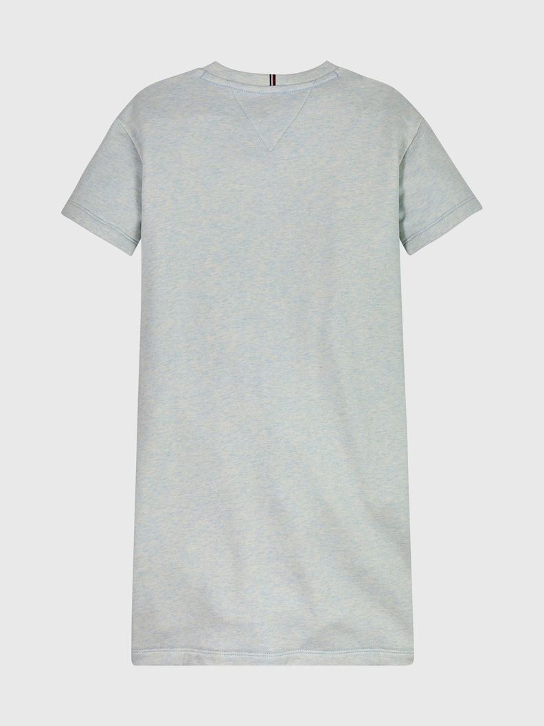 Vestido De Niña Logo Monogram Azul Tommy Hilfiger-1