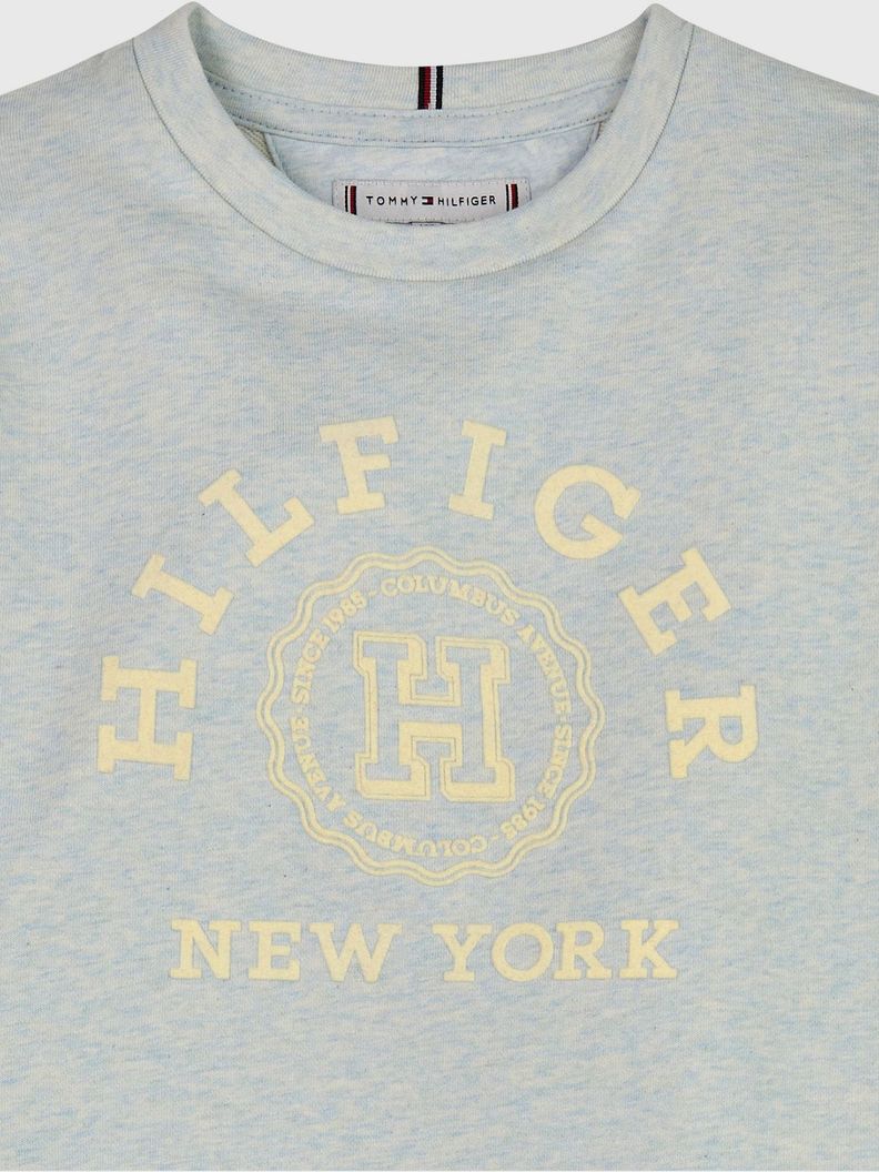 Vestido De Niña Logo Monogram Azul Tommy Hilfiger-2