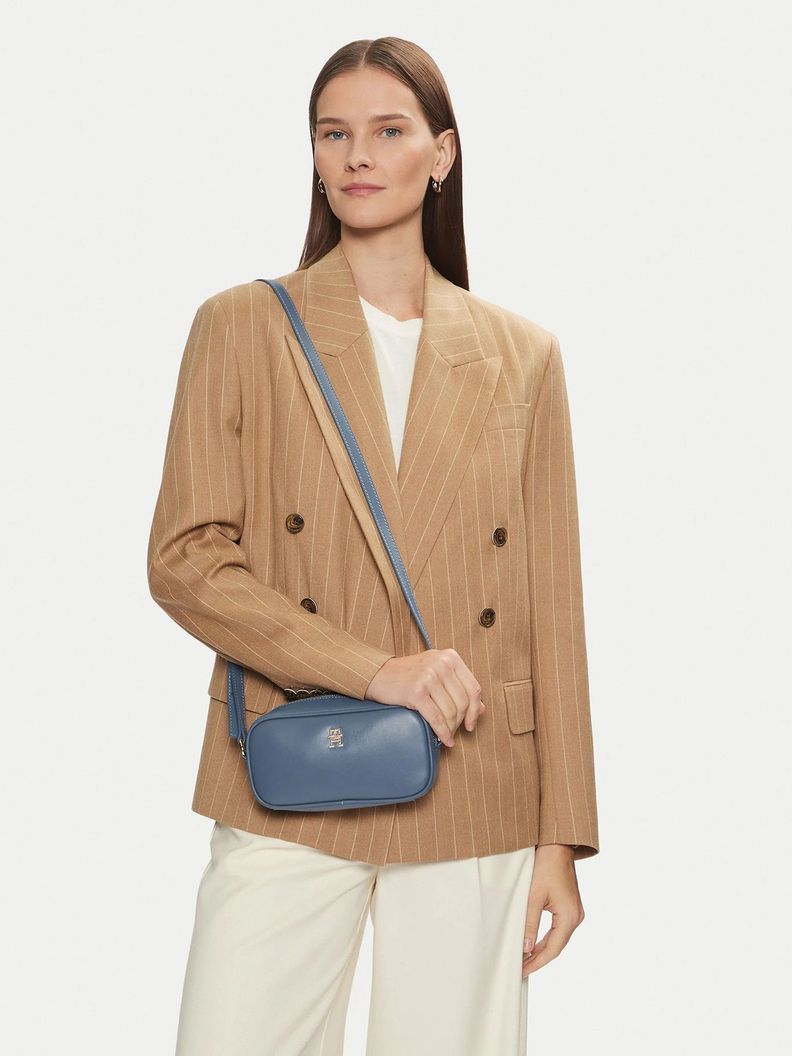 Bandolera Refined Monogram Celeste Tommy Hilfiger-1