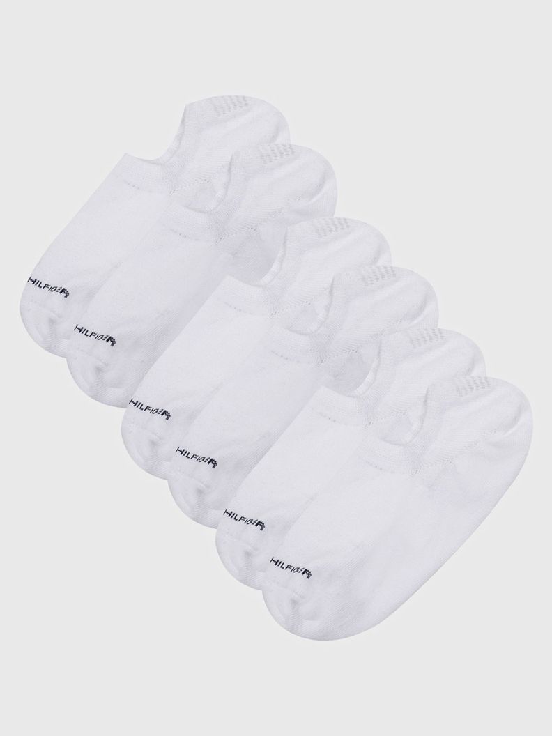 Pack De 3 Pares De Calcetines Sport Sneaker Liner Blanco Tommy Hilfiger-0
