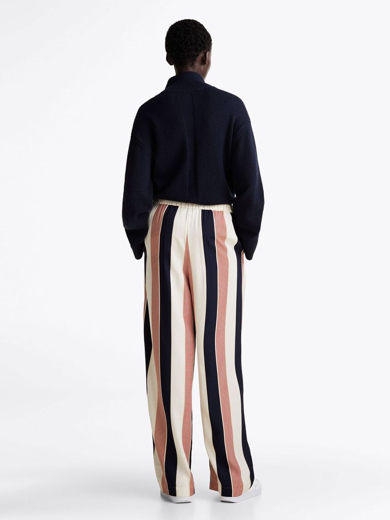 Pantalón Stripe Corte Amplio Multicolor Tommy Hilfiger-1