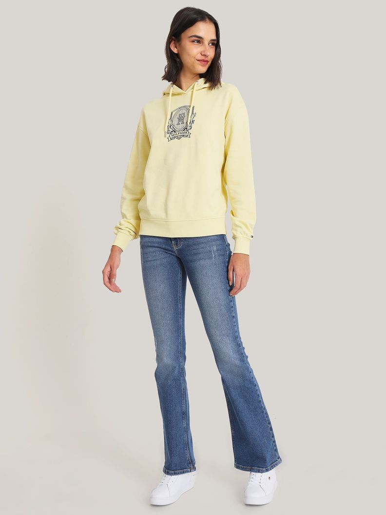 Polerón Hoodie Logo Gráfico ZHO Amarillo Tommy Hilfiger-1