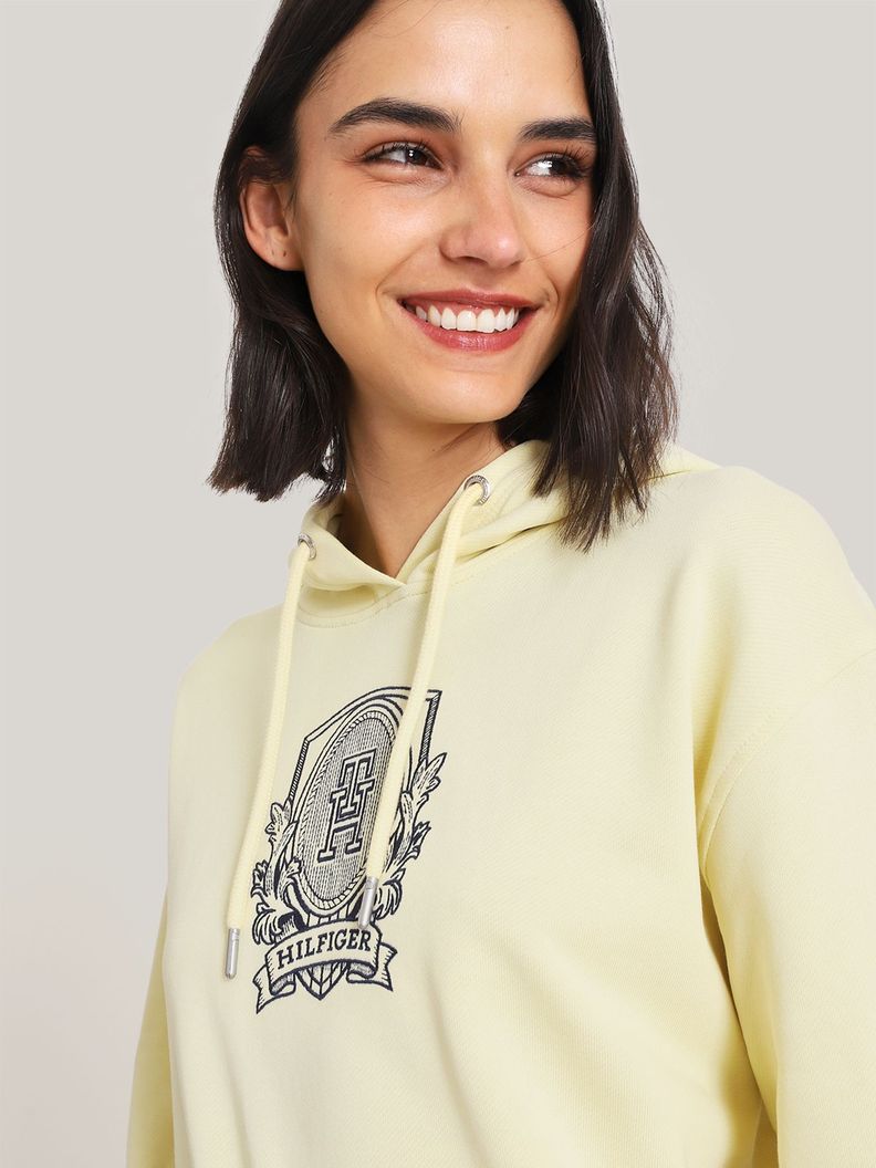 Polerón Hoodie Logo Gráfico ZHO Amarillo Tommy Hilfiger-3
