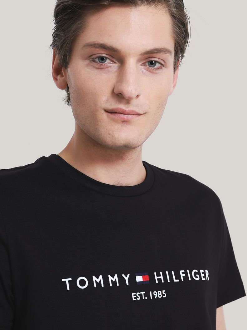 Polera Im Core Logo Slim Negro Tommy Hilfiger-3