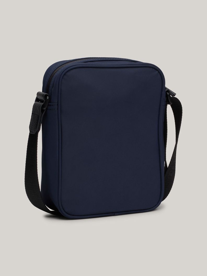 Bolso Reporter Con Logo Texturizado Azul Tommy Hilfiger-4