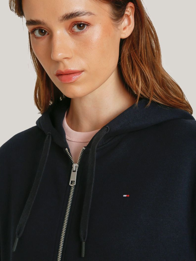Polerón Hoodie Con Logo Flag Azul Tommy Hilfiger-4