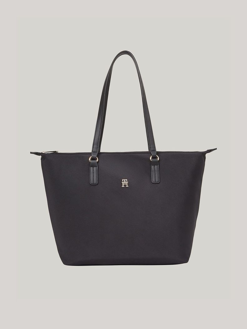 Tote Poppy Signature Negro Tommy Hilfiger-0