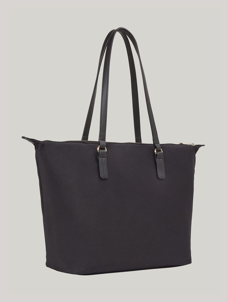 Tote Poppy Signature Negro Tommy Hilfiger-1