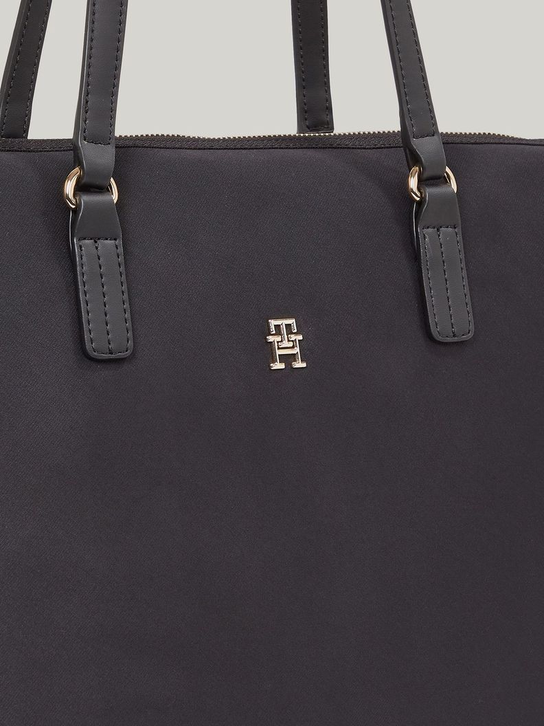 Tote Poppy Signature Negro Tommy Hilfiger-2