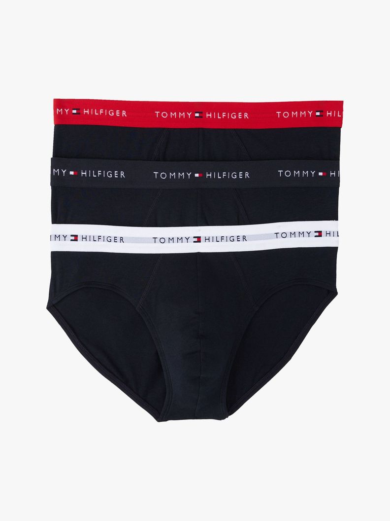 Pack De 3 Slips Signature Azul S