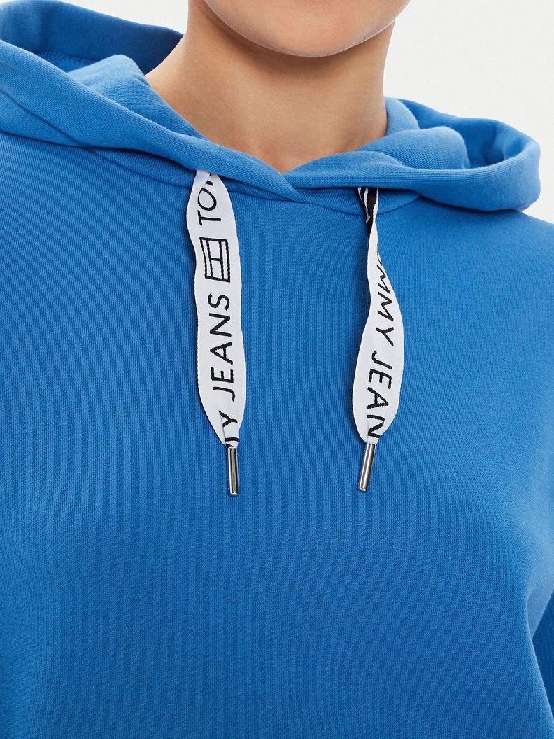 Polerón Hoodie Con-Logo Azul Tommy Jeans-3