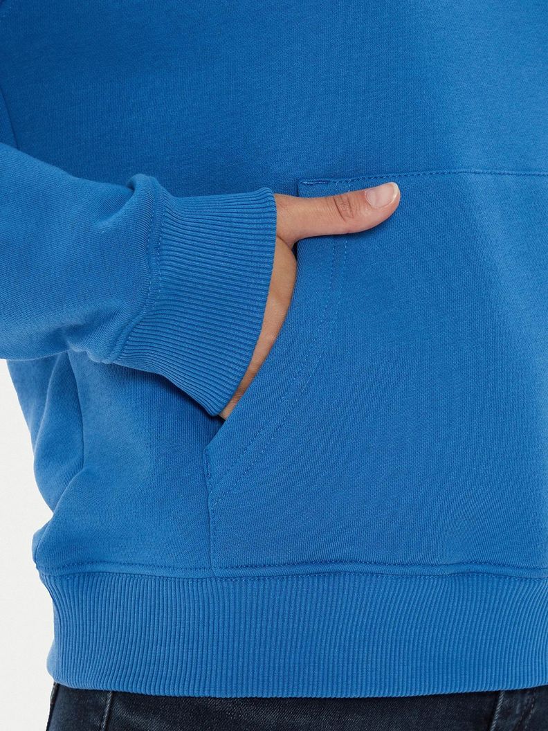 Polerón Hoodie Con-Logo Azul Tommy Jeans-4