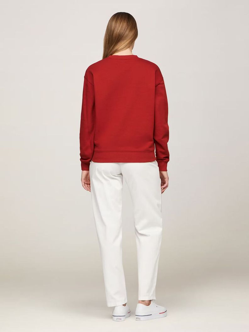 Polerón Modern Con Logo Rojo Tommy Hilfiger-2