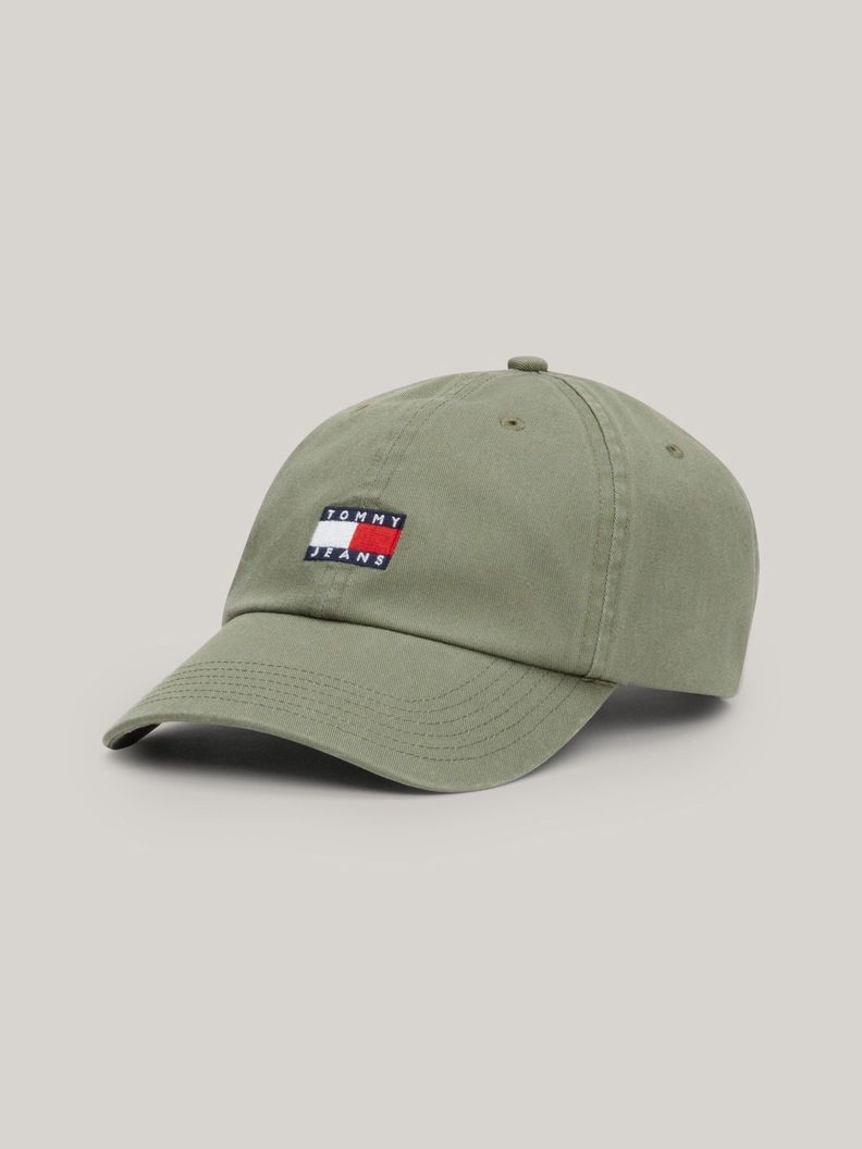 Polera Organi Con Logo Slim Fit Verde Tommy Hilfiger-0