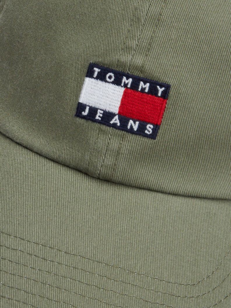 Polera Organi Con Logo Slim Fit Verde Tommy Hilfiger-3