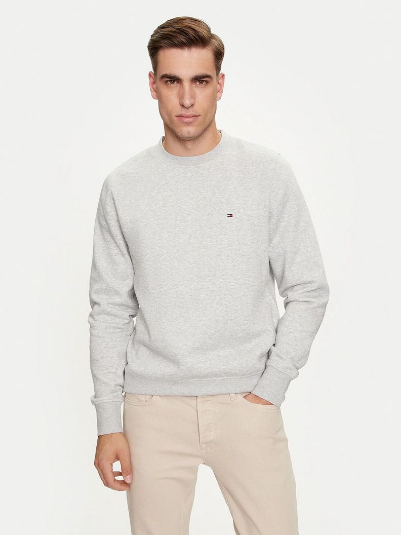 Polerón Essential Neck Gris Tommy Hilfiger-0