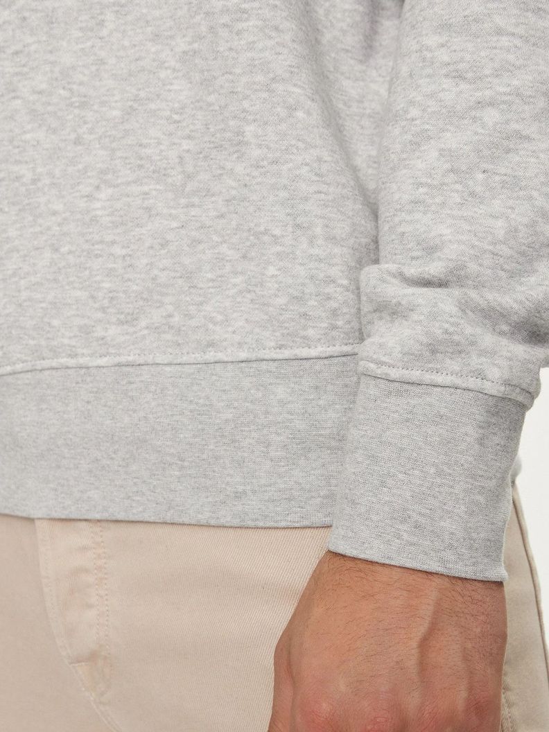Polerón Essential Neck Gris Tommy Hilfiger-4