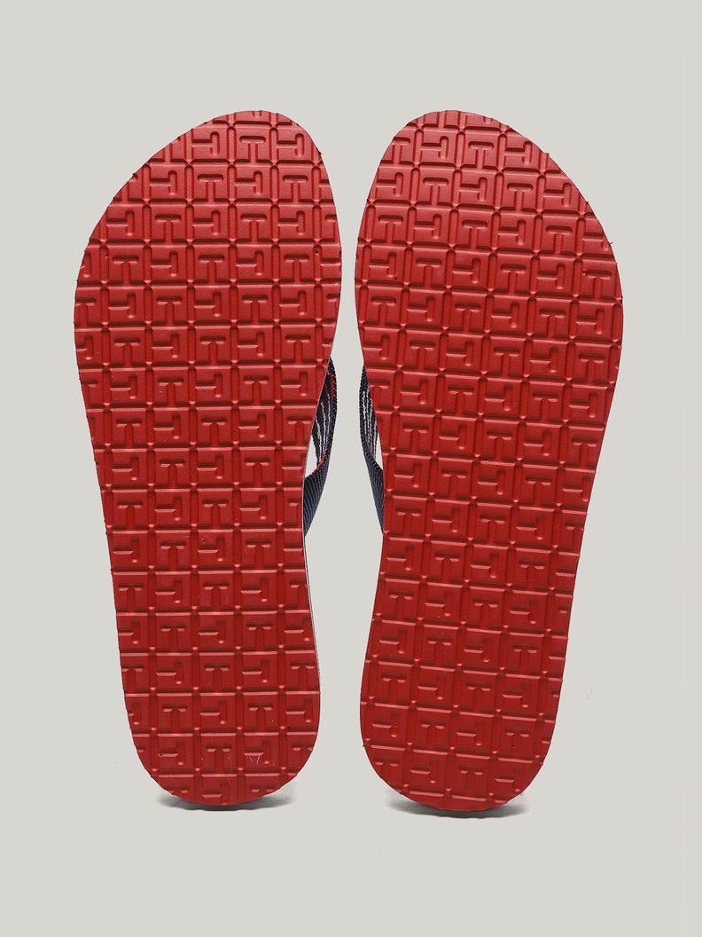 Sandalias Con Logo Solid Azul Tommy Hilfiger-3