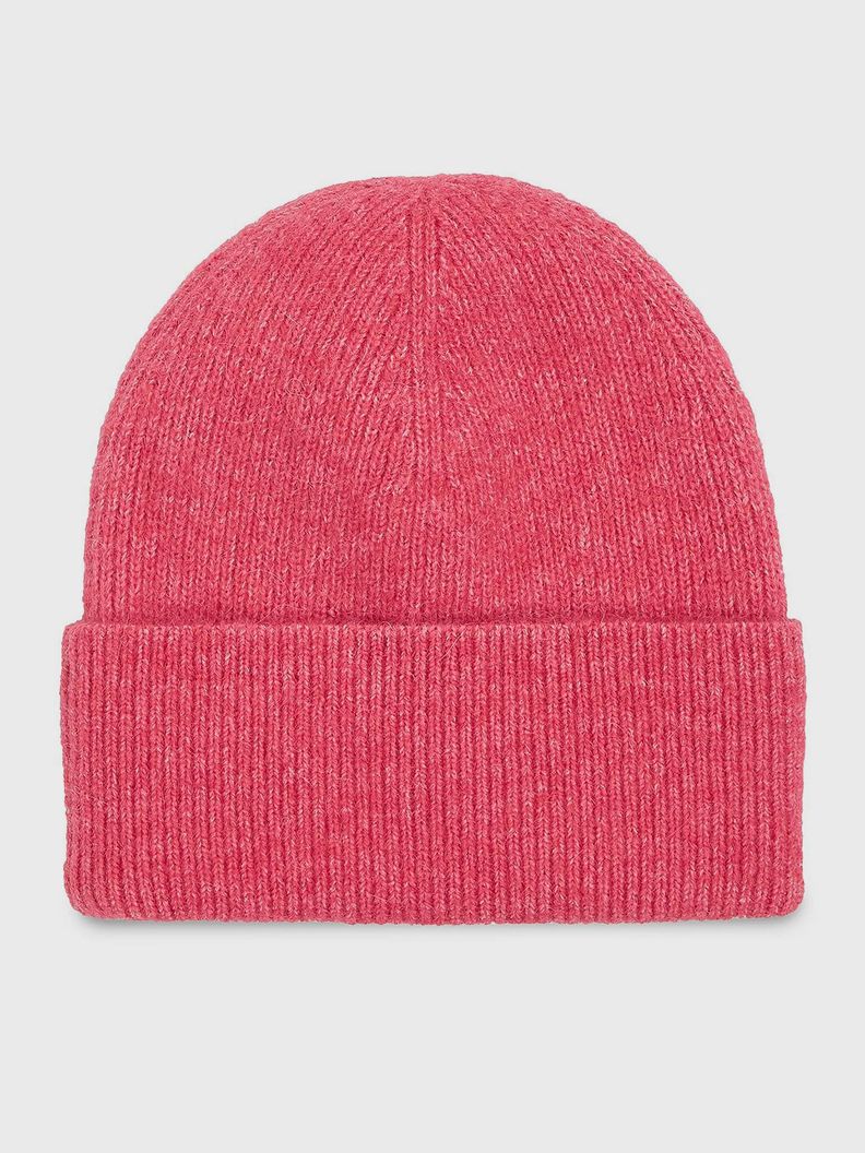 Beanie Essential C Logo Rosado Tommy Hilfiger-3