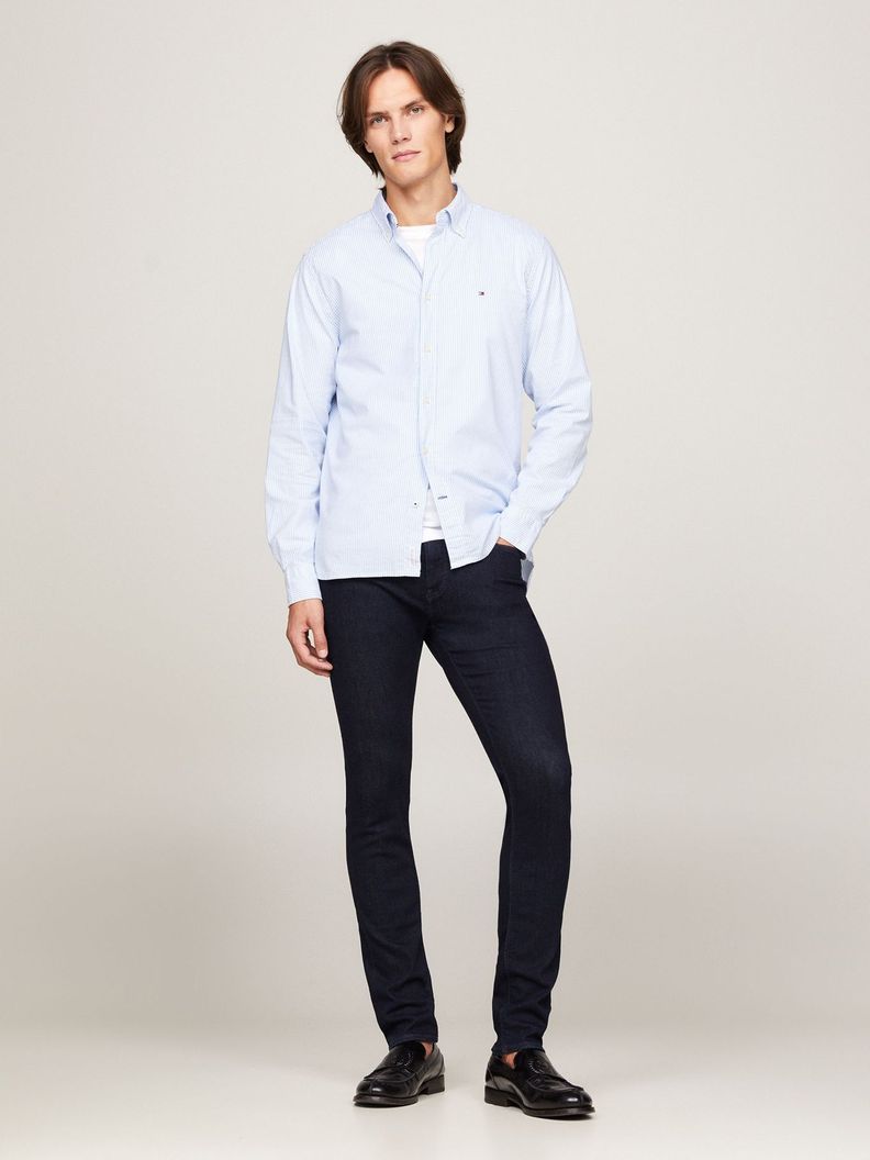Jeans Bleecker Slim Fit Azul Tommy Hilfiger JN2-0