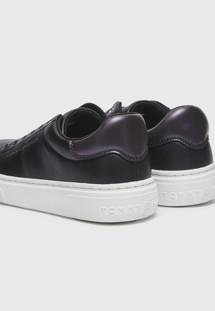 Zapatillas De Niña Con Logo Negro Tommy Hilfiger-1
