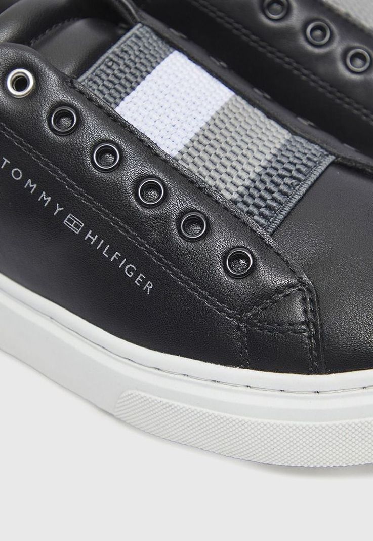 Zapatillas De Niña Con Logo Negro Tommy Hilfiger-2