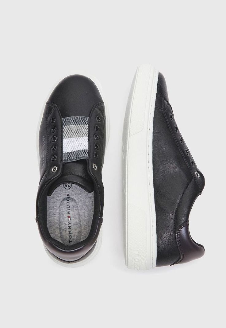 Zapatillas De Niña Con Logo Negro Tommy Hilfiger-3