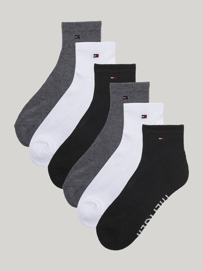 Pack De 6 Pares De Calcetines Athletic Quarter Multicolor Tommy Hilfiger-0