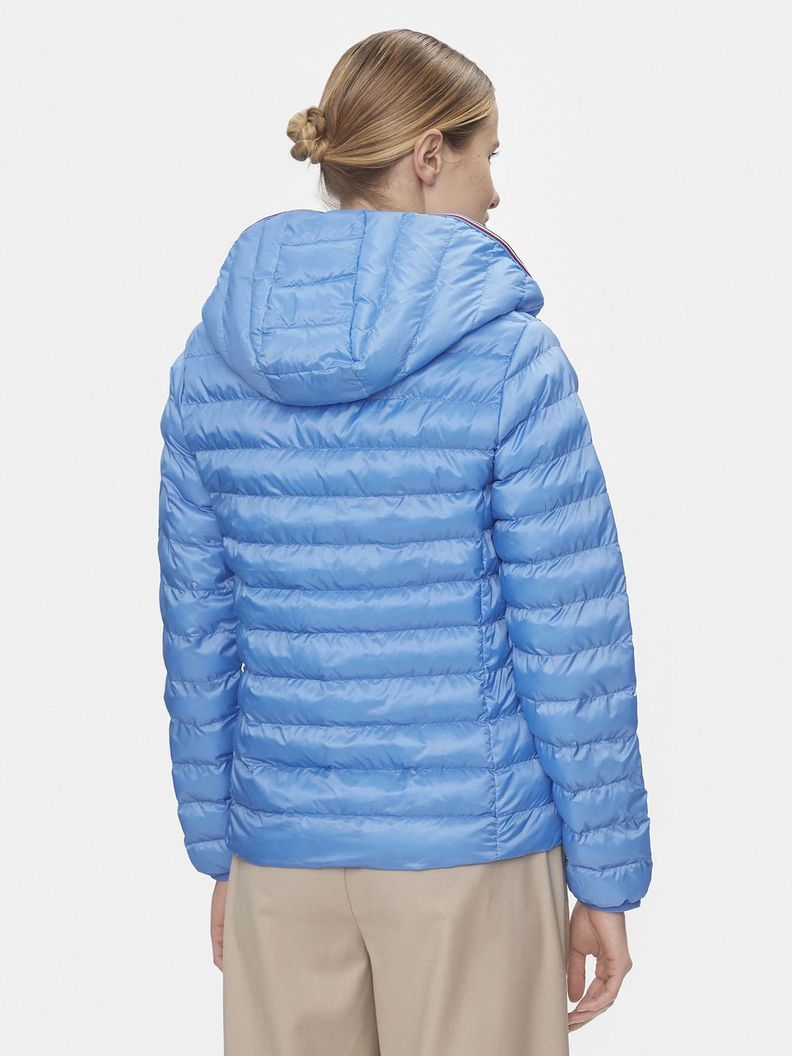 Parka Acolchada Global Stripe Celeste Tommy Hilfiger-2