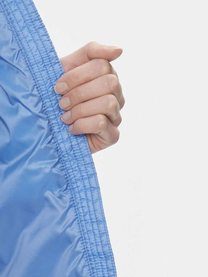 Parka Acolchada Global Stripe Celeste Tommy Hilfiger-5