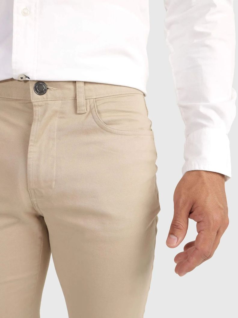 Pantalón Denton Essential Beige AEG Tommy Hilfiger-4