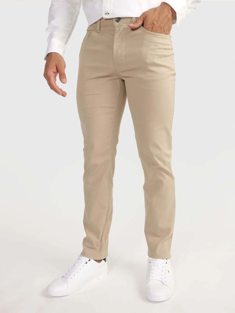 Pantalón Denton Essential Beige AEG Tommy Hilfiger-1