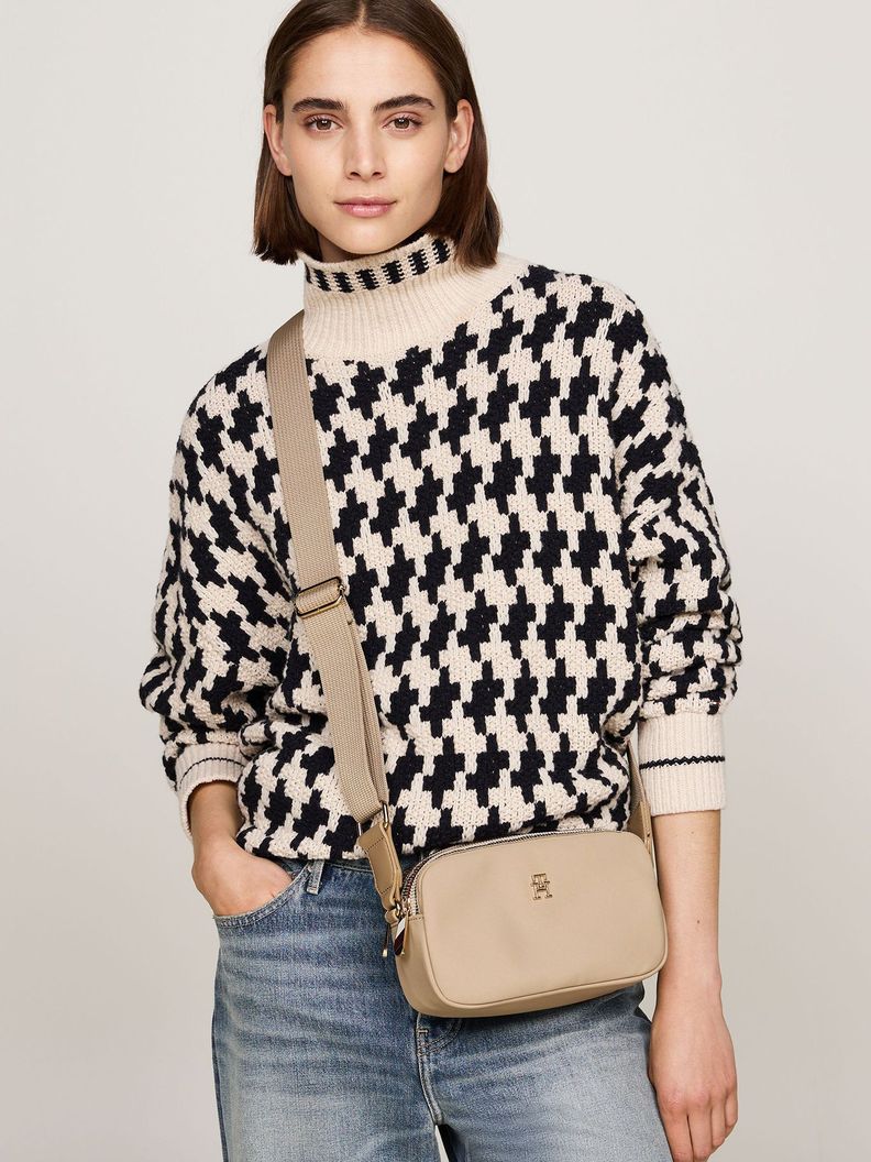 Bandolera Poppy Corporate Beige Tommy Hilfiger-1