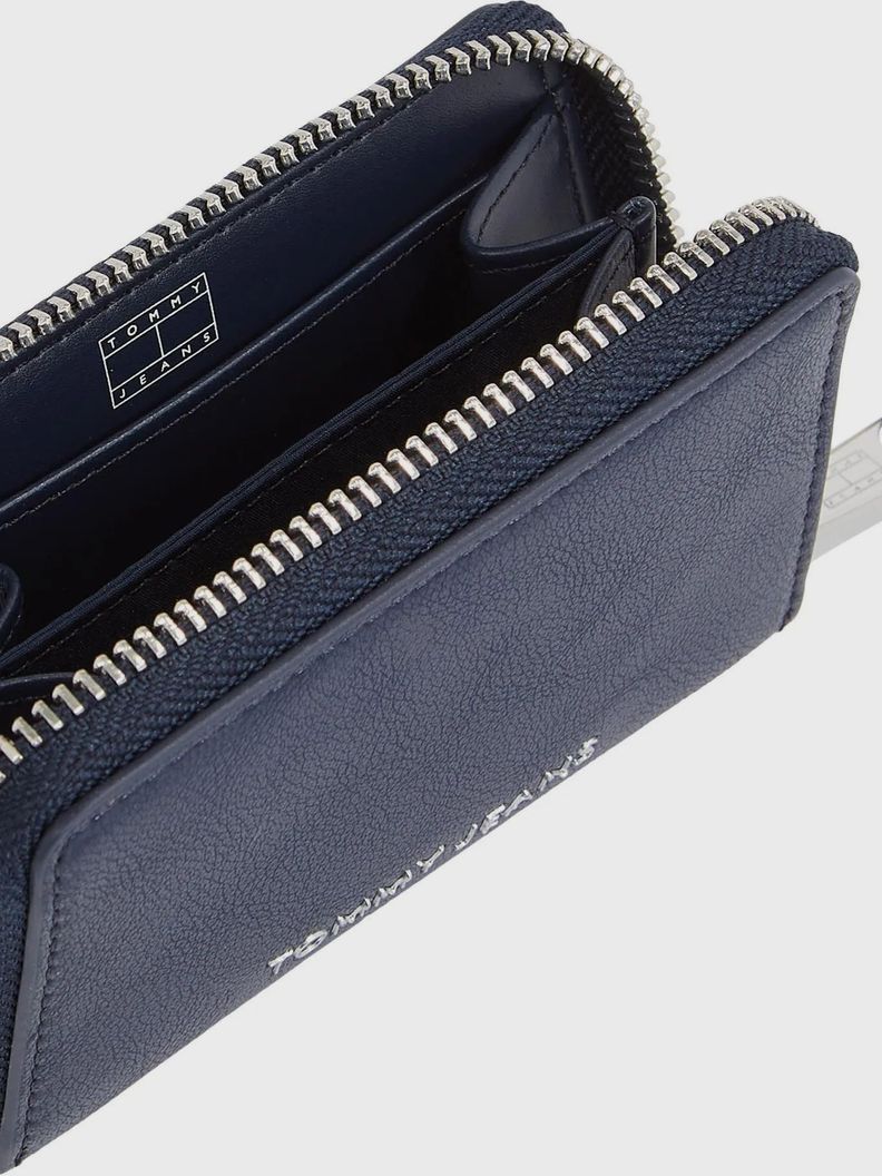 Billetera Essential Logo Metálico Azul Tommy Hilfiger-2