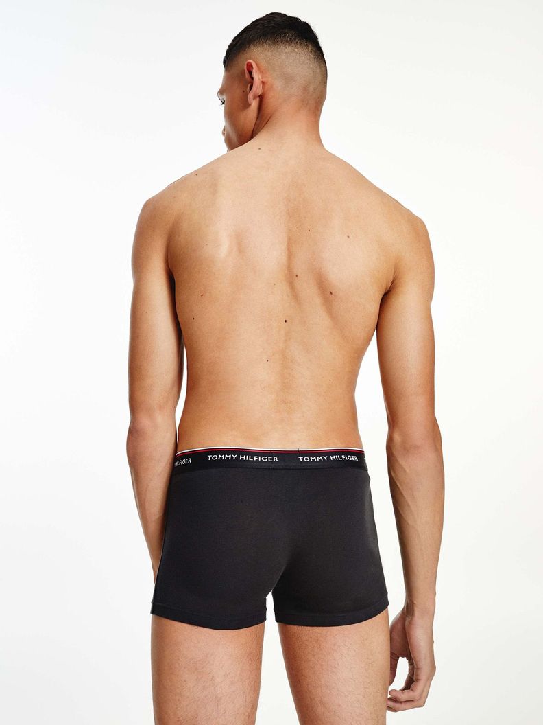 Pack De 3 Calzoncillos Trunk Premium Stretch Negro Tommy Hilfiger-2