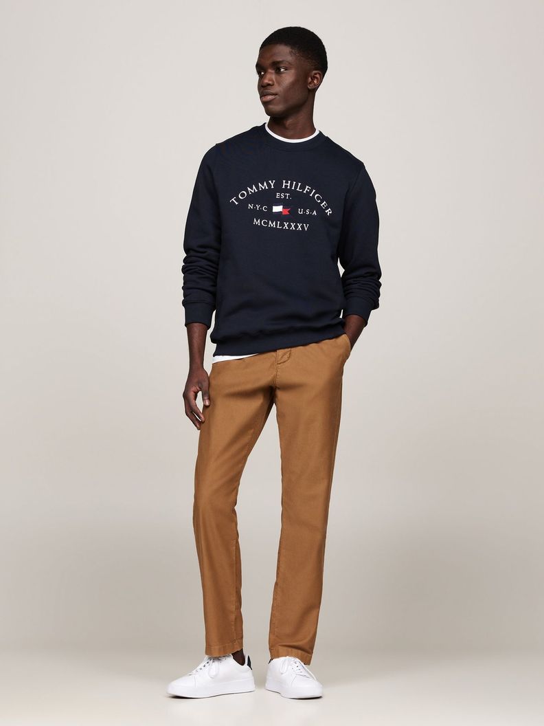 Polerón Nautical Arch Logo Azul Tommy Hilfiger-1