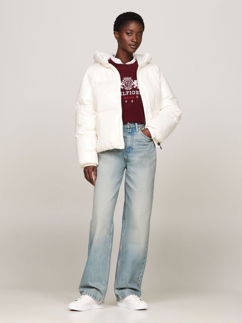 Parka New York Gloss Blanco Tommy Hilfiger-1